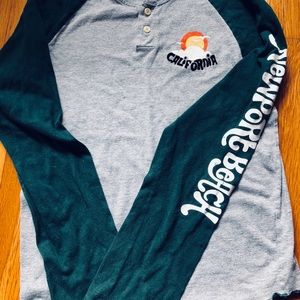 Long sleeve retro shirt